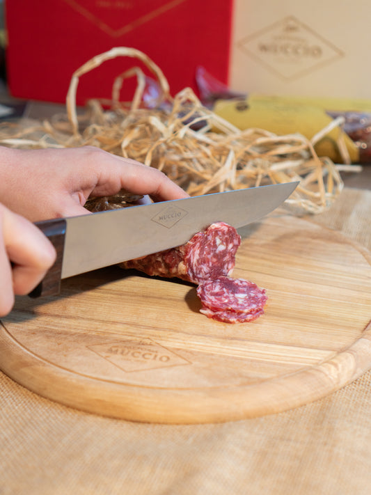 Nero di Muccio - Salame Brado di suino razza casertana