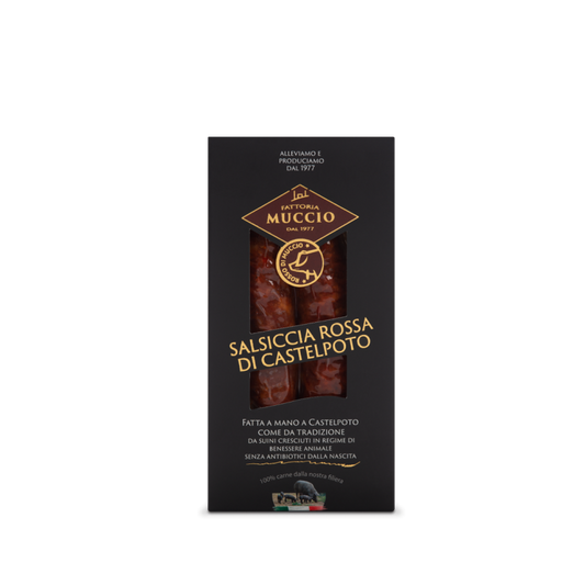 Rosso di Muccio - Premium pack of sweet red sausage from Castelpoto