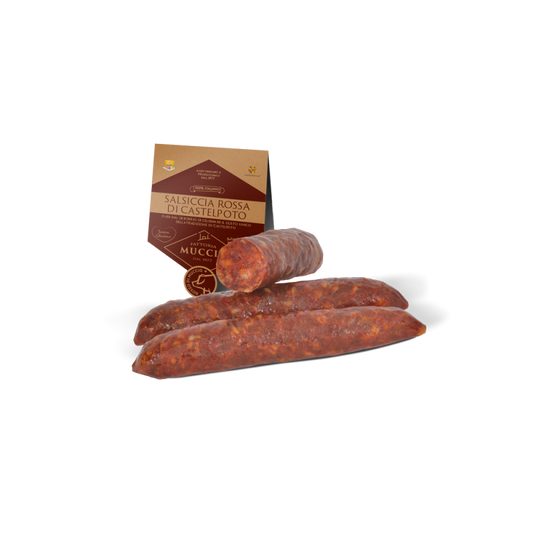 Red of Muccio – Sweet Red Sausage of Castelpoto