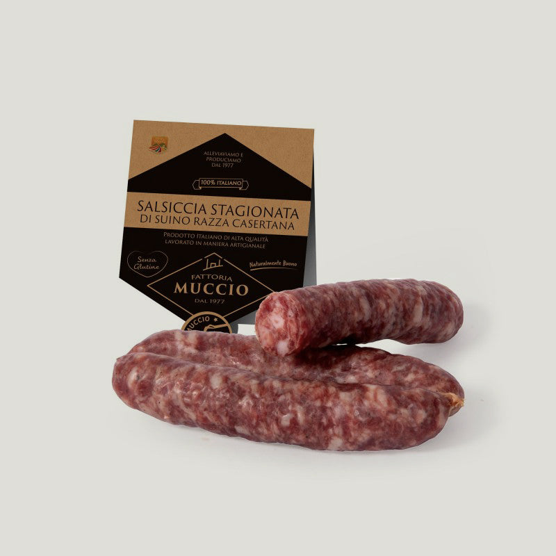 Nero di Muccio - Salsiccia stagionata di suino razza casertana