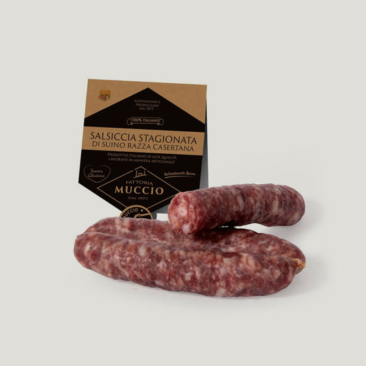Nero di Muccio - Seasoned sausage from Casertana breed pork