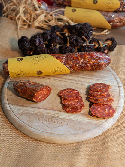 Rosso di Muccio - Rosso di Muccio Piccante Brado Salami
