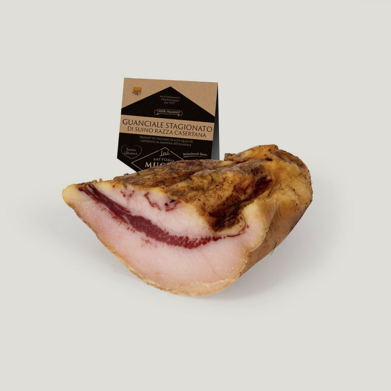 Nero di Muccio - Guanciale Stagionato di suino razza casertana