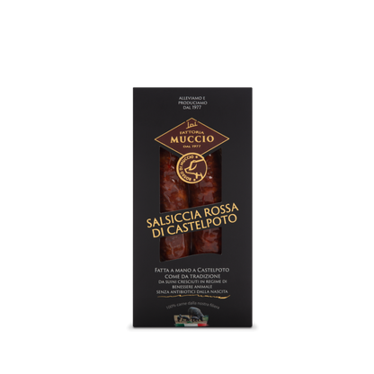 Rosso di Muccio - Confezione premium salsiccia rossa di Castelpoto dolce