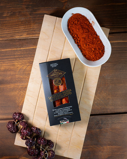 Rosso di Muccio - Confezione premium salsiccia rossa di Castelpoto dolce